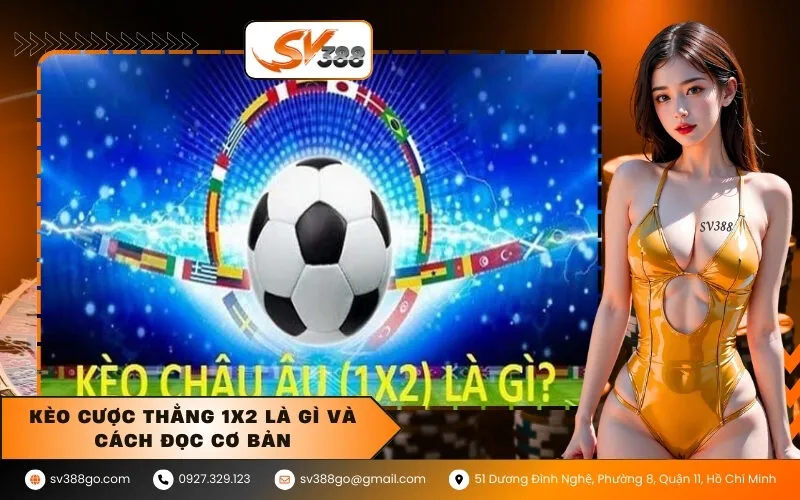 Kèo cược thẳng 1x2 là gì và cách đọc cơ bản