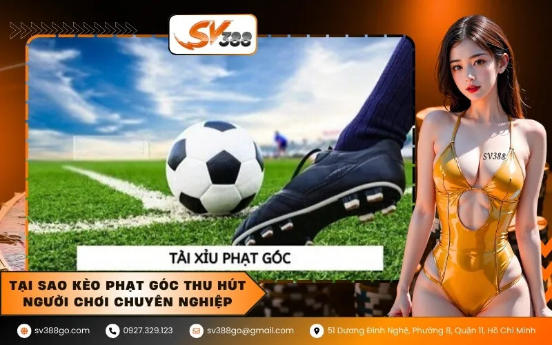 Tại sao kèo phạt góc thu hút người chơi chuyên nghiệp