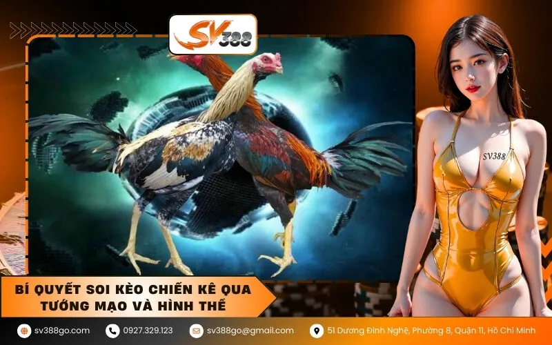 Bí quyết soi kèo chiến kê qua tướng mạo và hình thể