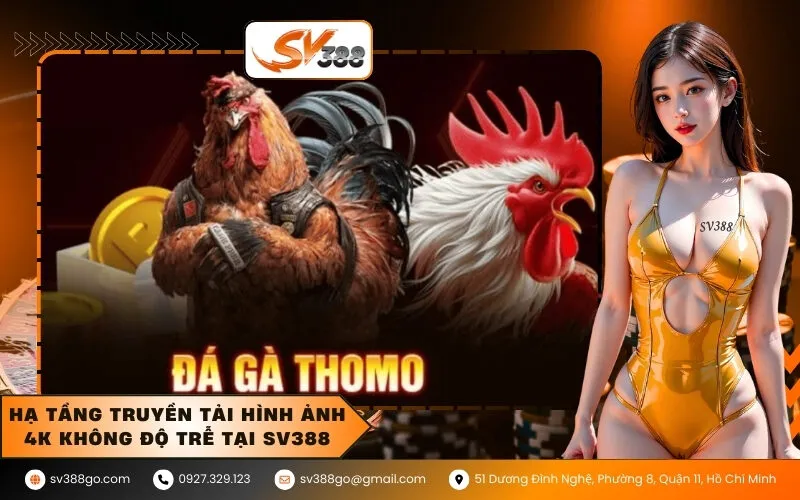 Hạ tầng truyền tải hình ảnh 4K không độ trễ tại SV388