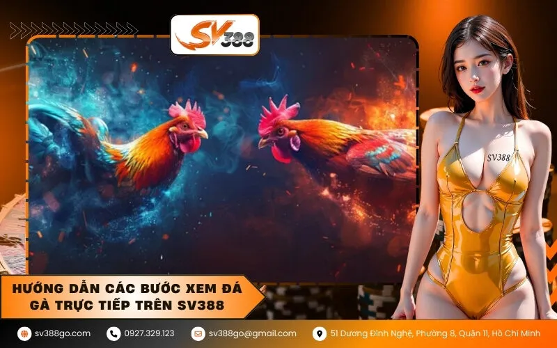 Hướng dẫn các bước xem đá gà trực tiếp trên SV388
