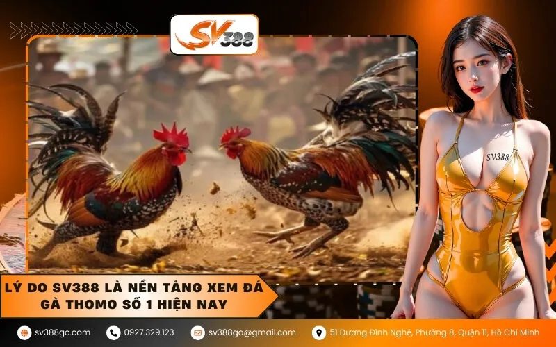 Lý do SV388 là nền tảng xem đá gà Thomo số 1 hiện nay