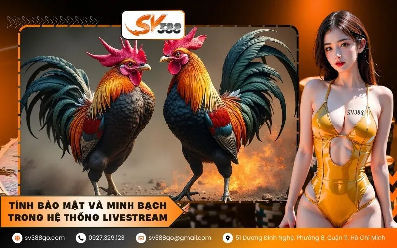 Tính bảo mật và minh bạch trong hệ thống livestream