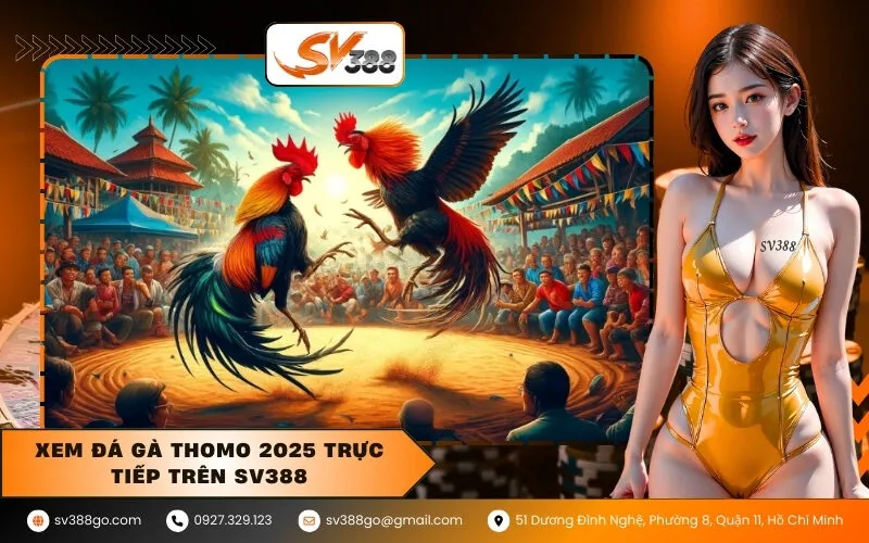 Xem Đá Gà Thomo 2025 Trực Tiếp Trên SV388
