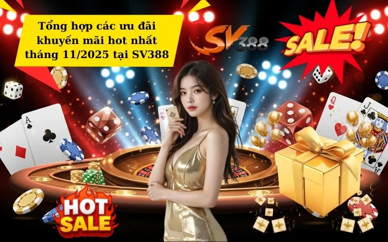 Tổng hợp các ưu đãi khuyến mãi hot nhất tháng 112025 tại SV388