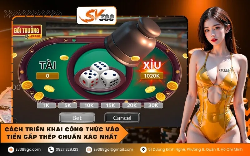 Cách triển khai công thức vào tiền gấp thếp chuẩn xác nhất