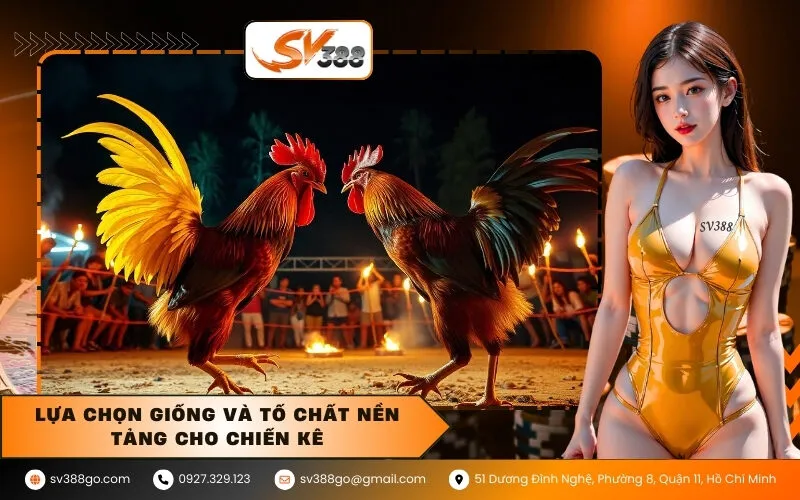 Lựa chọn giống và tố chất nền tảng cho chiến kê