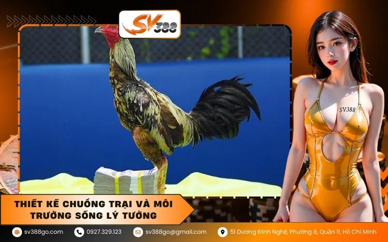 Thiết kế chuồng trại và môi trường sống lý tưởng